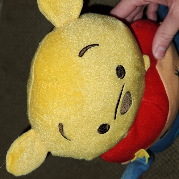 Disney Tsum Tsum Winnie the Pooh Ariel the Little Mermaid Stitch 15" Plush Toy - Picture 6 of 6